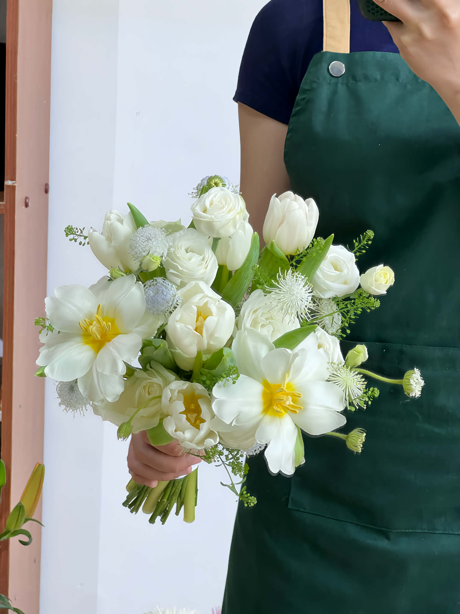 Bó hoa cưới tulip