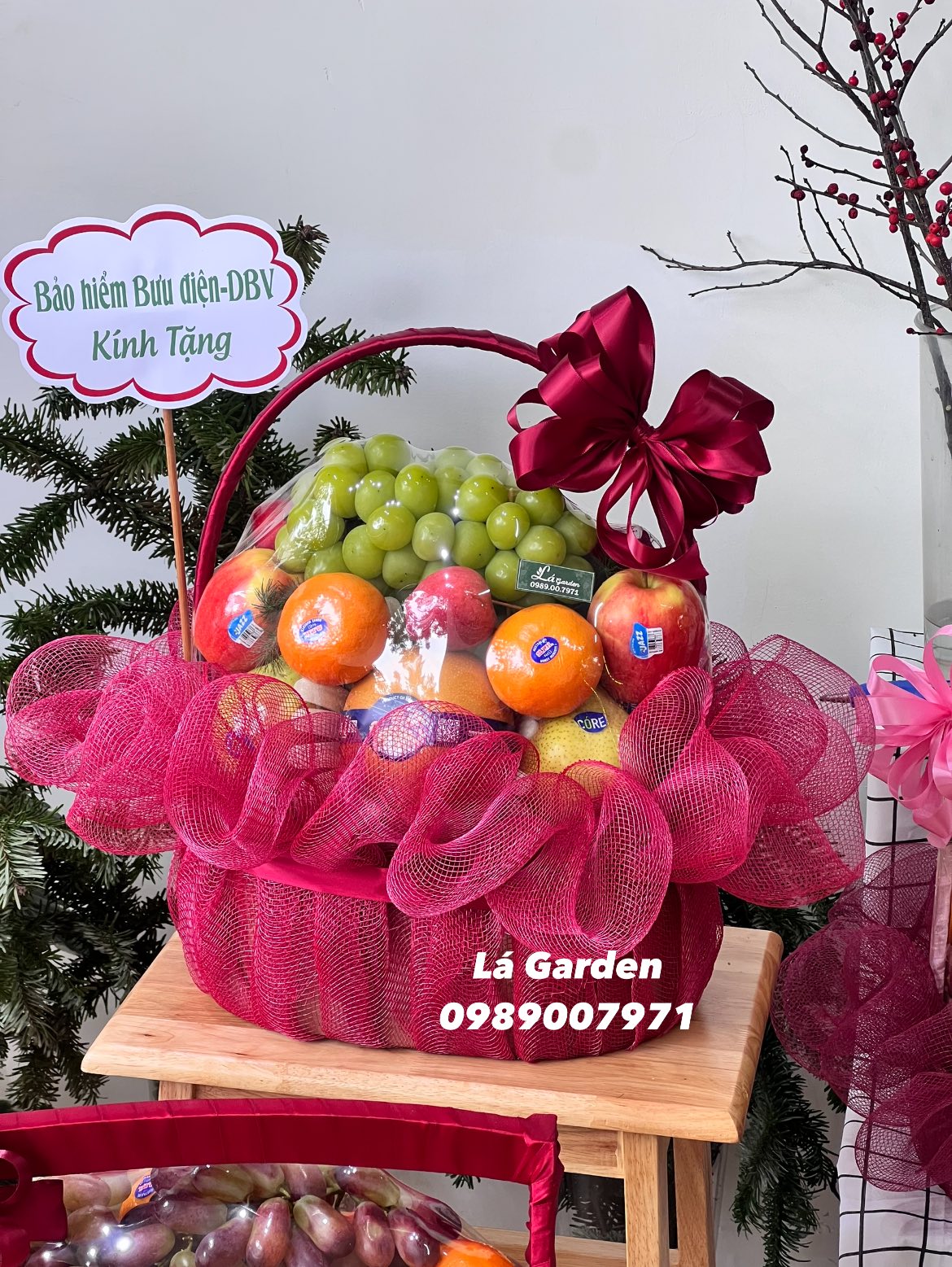 Giỏ trái cây chúc mừng