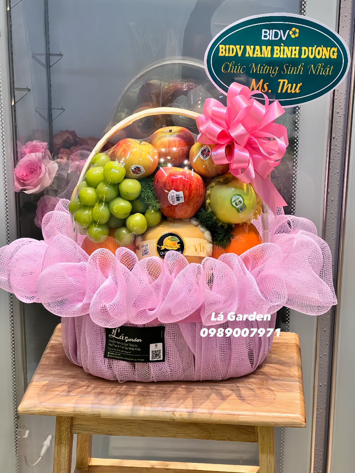 Giỏ trái cây chúc mừng
