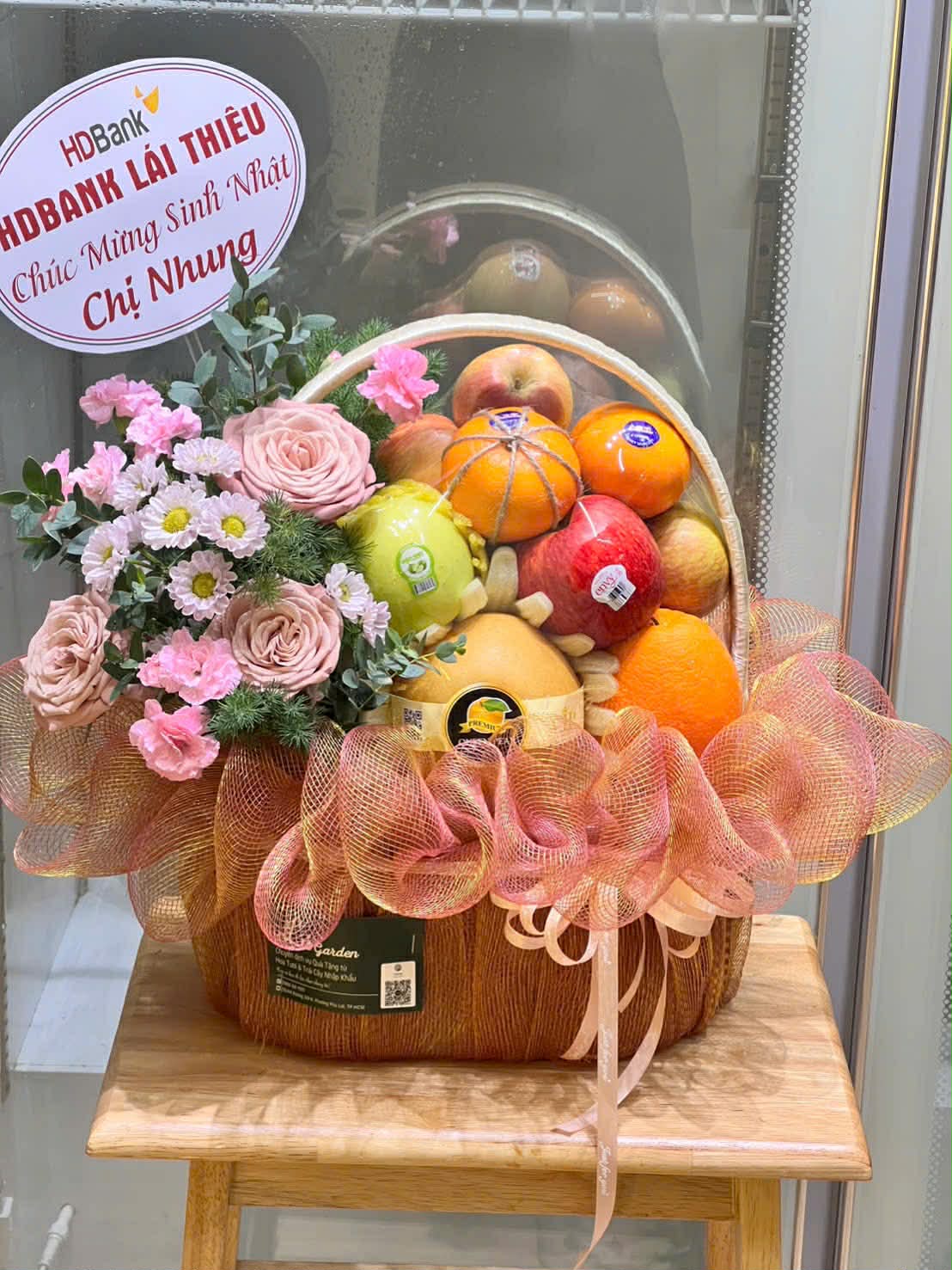 Giỏ trái cây chúc mừng