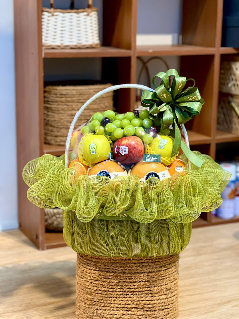Giỏ trái cây chúc mừng