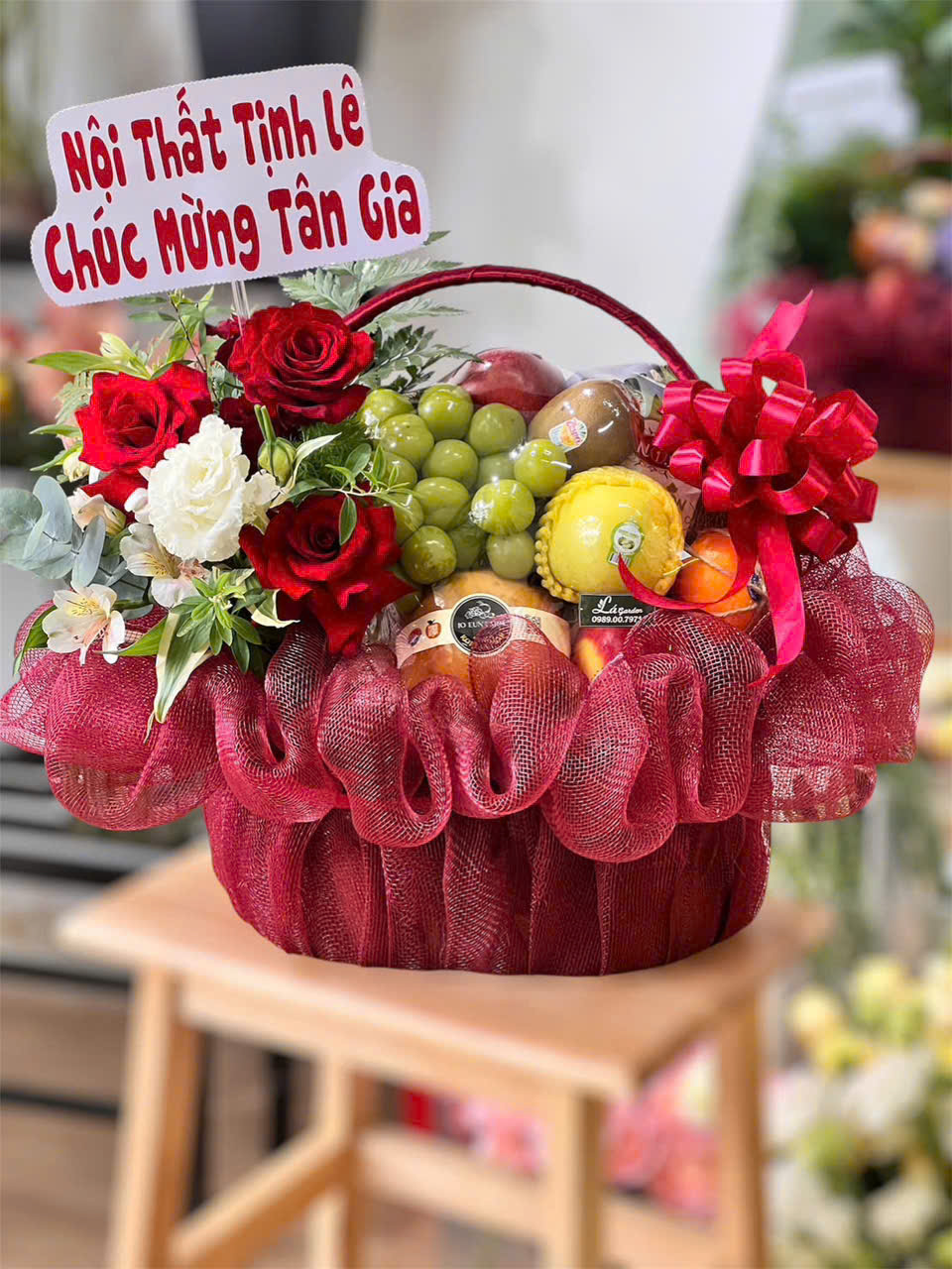 Giỏ trái cây chúc mừng